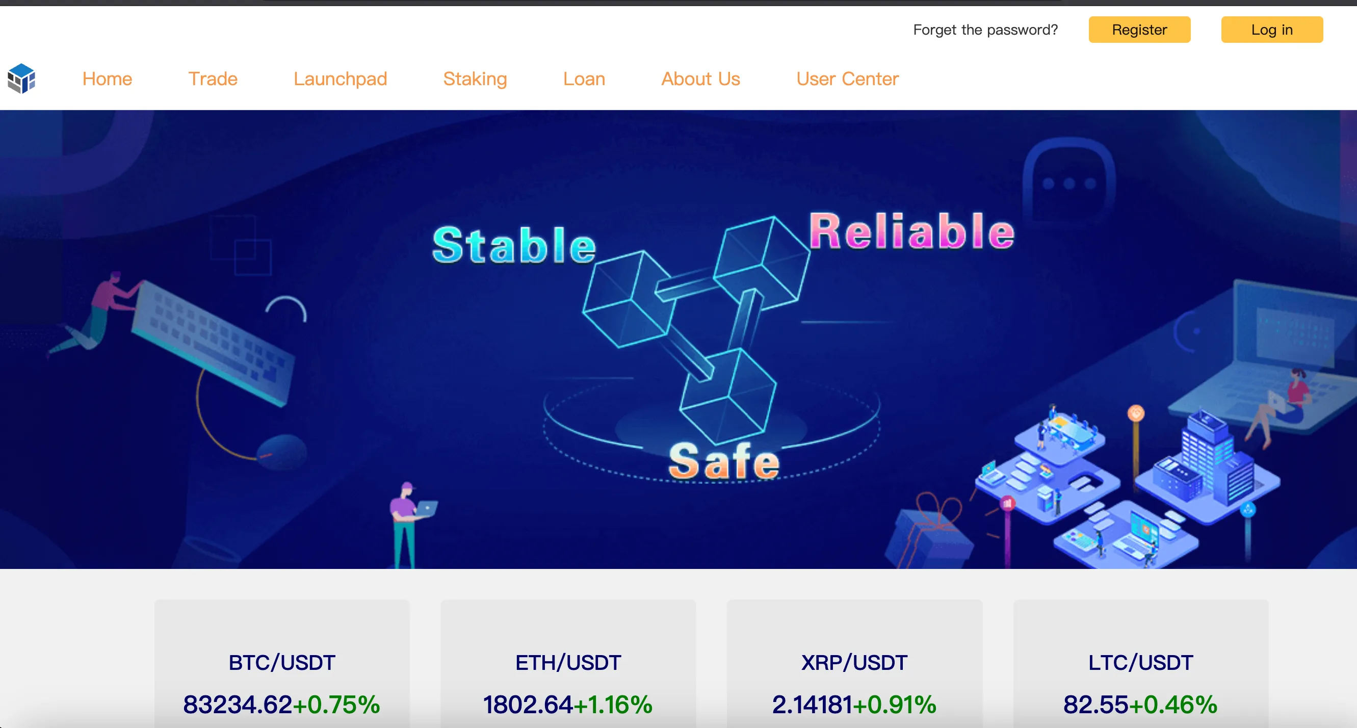 Screenshot of the scam site intercontinentals.world